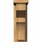 Ekena Millwork Monterey Smooth Corbel w/Backplate, Western Red Cedar, 5 1/2"W x 12"D x 16"H COR06X12X16MON01SWR - alternate 3